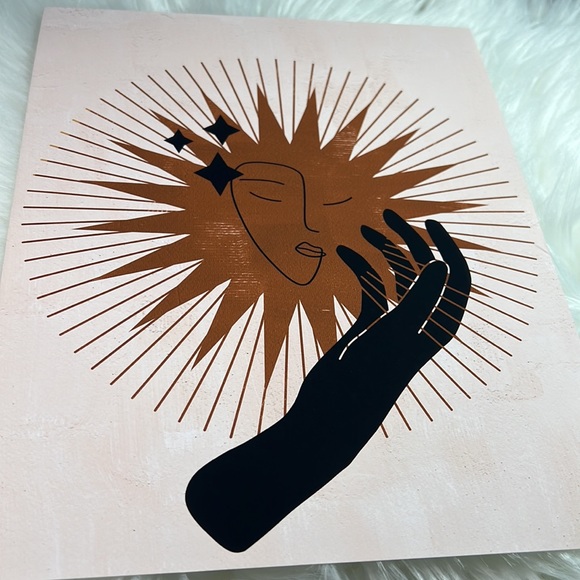 Wall Art Bohemian Celestial Hands Print Poster Illustration Unframed - Picture 9 of 17